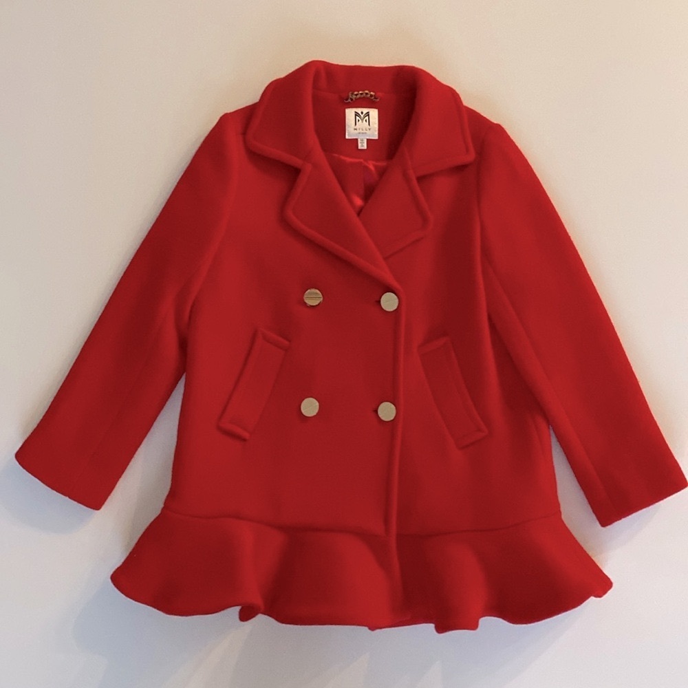 Milly Minis Girls Beautiful Wool Coat